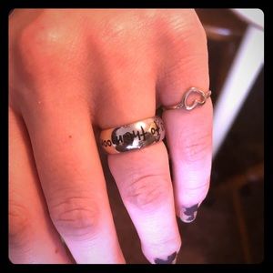 “I Love You to the Moon and Back” ring
